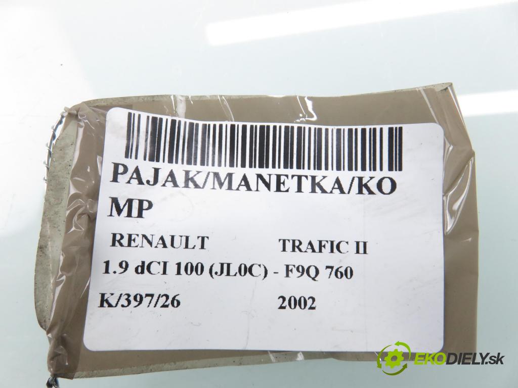 RENAULT TRAFIC II Autobus (JL) BUS 2002 74,00 1.9 dCI 100 (JL0C) - F9Q 760 1870,00 páčka/prepínač 8200070265