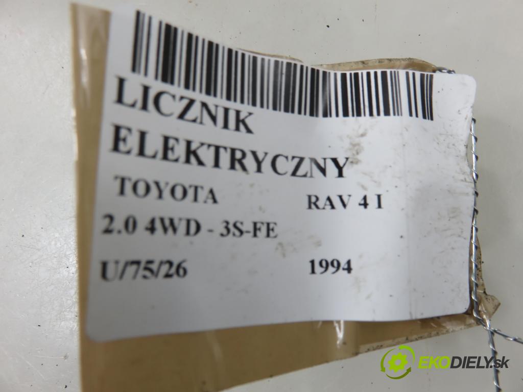 TOYOTA RAV 4 I (_A1_) SUV 1994 95,00 2.0 4WD - 3S-FE 1998,00 prístrojovka elektrický 8301042110 ; 1573508101