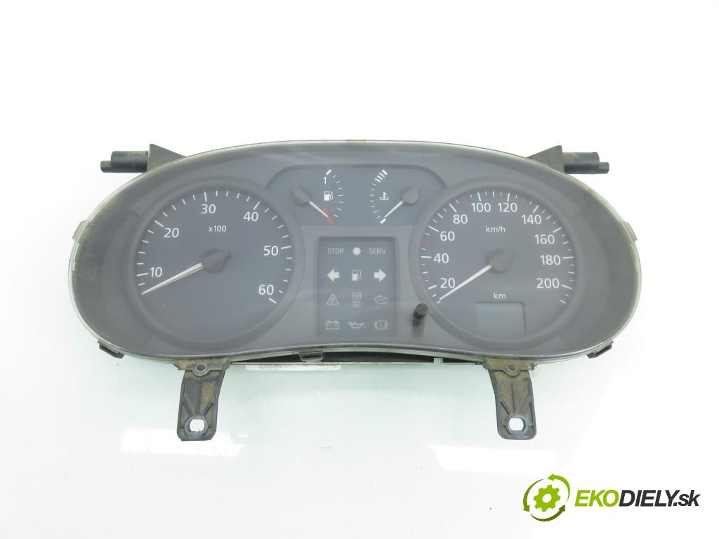 RENAULT TRAFIC II Autobus (JL) BUS 2002 74,00 1.9 dCI 100 (JL0C) - F9Q 760 1870,00 prístrojovka elektrický P8200006337A