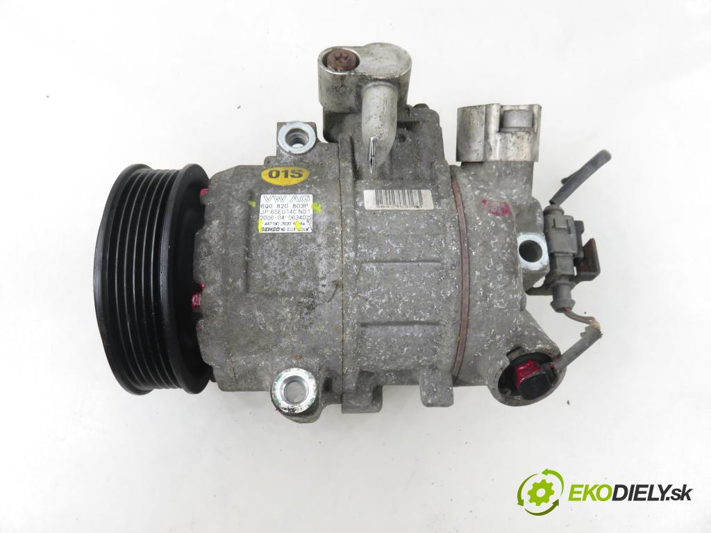 VW POLO (9N_) HB 2006 51,00 1.4 TDI - BNM 1422,00 KOMPRESOR: klimatizácie 6Q0820803P ; 4471907620 (Kompresor klimatizácie)