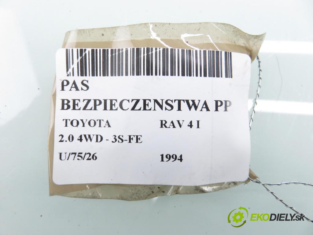 TOYOTA RAV 4 I (_A1_) SUV 1994 95,00 2.0 4WD - 3S-FE 1998,00 Držiak bezpečnostný PP 7E1810