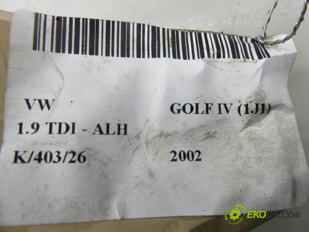 VW GOLF IV (1J1) HB 2002 66,00 1.9 TDI 90 - ALH 1896,00 Lamela kotúč brzdová predný 3B1003