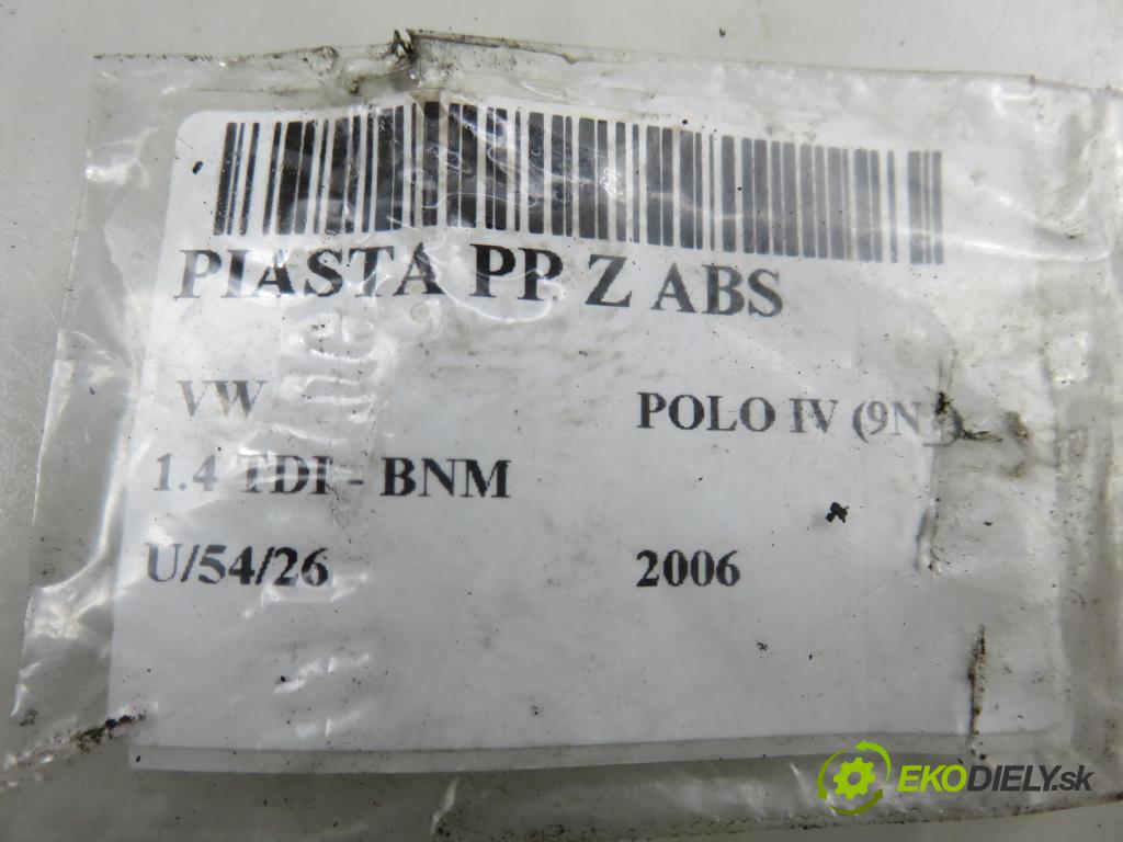 VW POLO (9N_) HB 2006 51,00 1.4 TDI - BNM 1422,00 náboj PP ABS