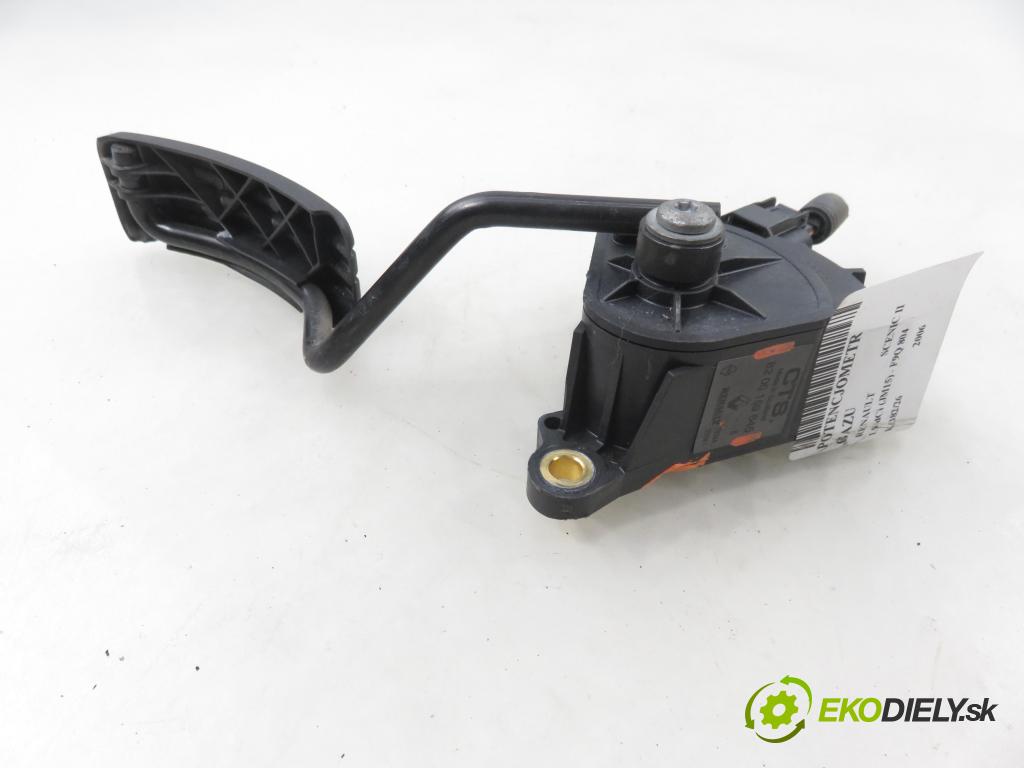 RENAULT SCENIC II (JM0/1_) MINIVAN 2006 96,00 1.9 dCi (JM15) - F9Q 804 1870,00 potenciometr plynového pedálu 8200159645B (Potenciometr plynového pedálu)