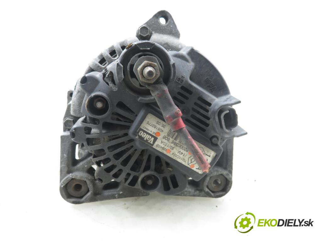 RENAULT TRAFIC II Autobus (JL) BUS 2002 74,00 1.9 dCI 100 (JL0C) - F9Q 760 1870,00 Alternátor 8200386806 (Alternátor)
