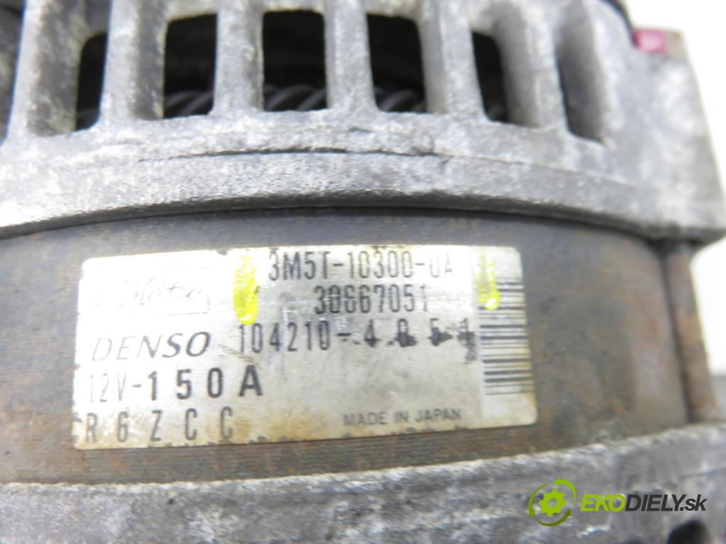 VOLVO V50 (MW) KOMBI 2005 103,00 2.4 - B 5244 S5 2435,00 Alternátor 30667051 ; 3M5T10300UA (Alternátor)