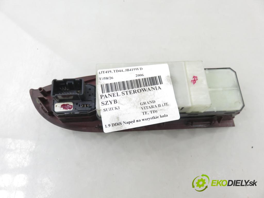 SUZUKI GRAND VITARA II (JT, TE, TD) SUV 2006 95,00 1.9 DDiS 129 4x4 - F9Q 264 1870,00 Panel ovládania okien 8372765J0