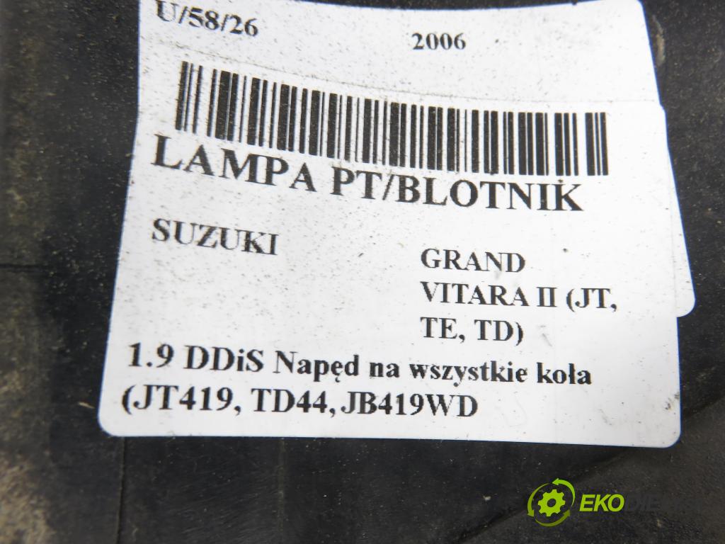 SUZUKI GRAND VITARA II (JT, TE, TD) SUV 2006 95,00 1.9 DDiS 129 4x4 - F9Q 264 1870,00 světlo pravé zadní 22059079