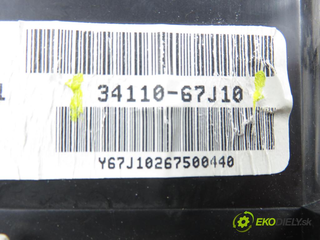 SUZUKI GRAND VITARA II (JT, TE, TD) SUV 2006 95,00 1.9 DDiS 129 4x4 - F9Q 264 1870,00 prístrojovka elektrický 3411067J10