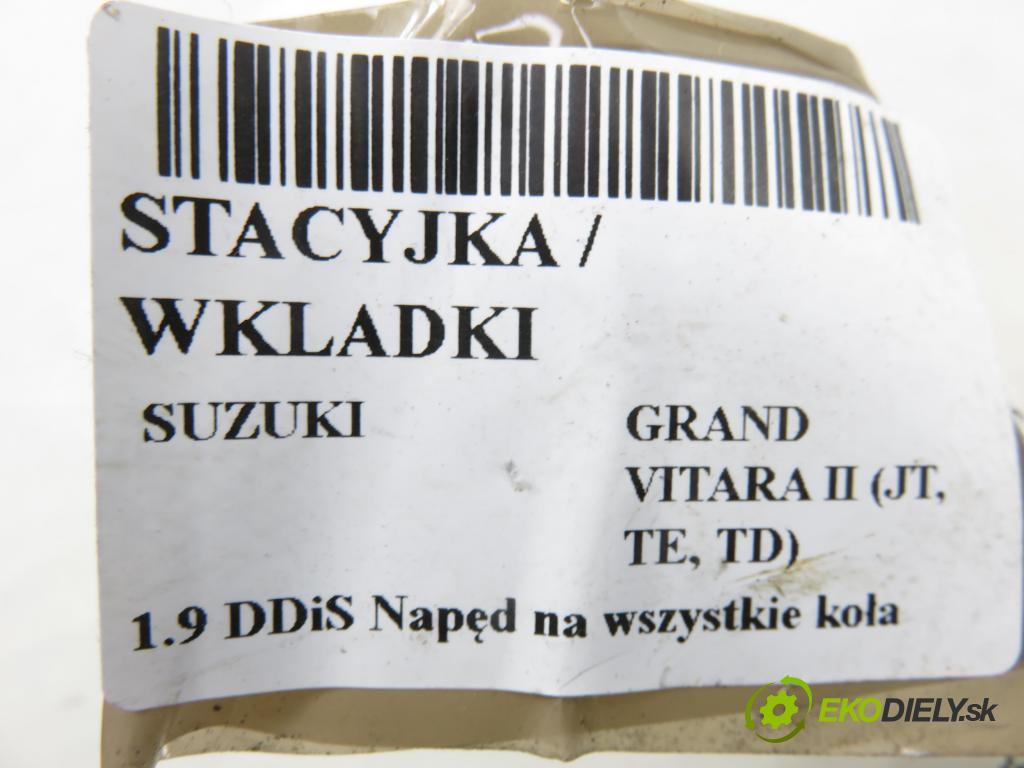 SUZUKI GRAND VITARA II (JT, TE, TD) SUV 2006 95,00 1.9 DDiS 129 4x4 - F9Q 264 1870,00 spínačka SLS18 ; 3397067J0 ; X1T12671M (Spínací skříňka)