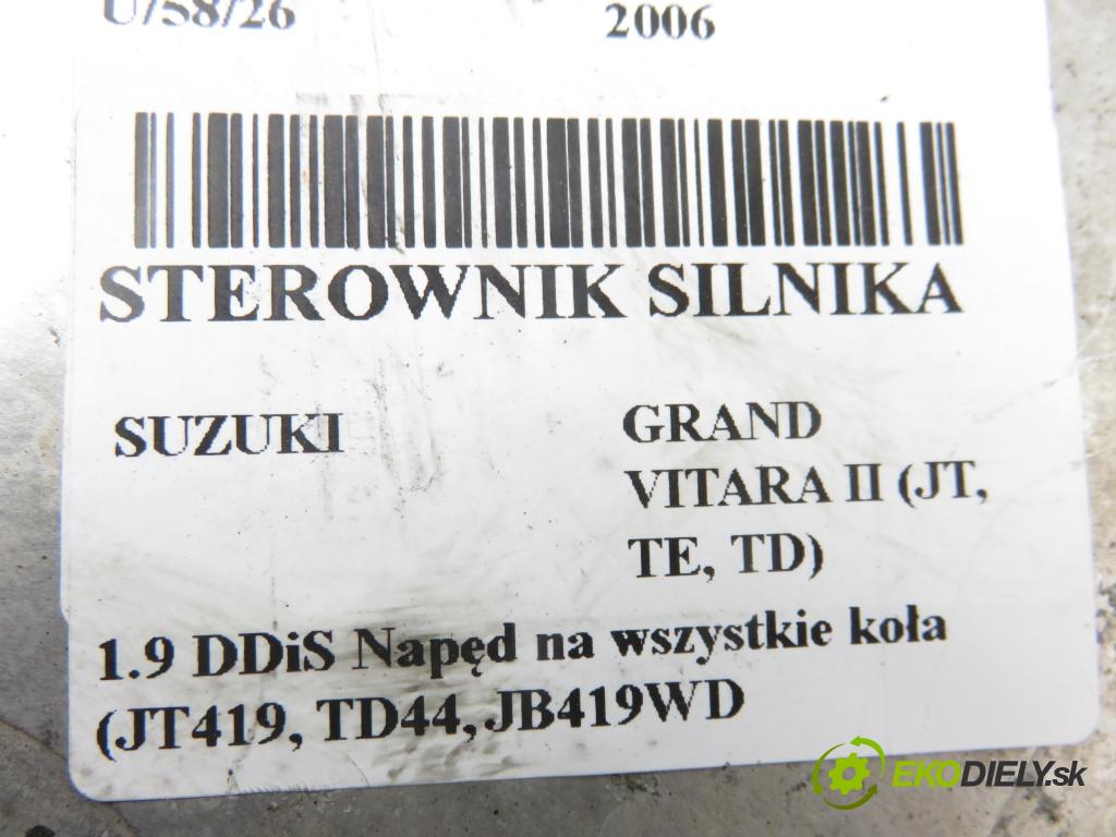 SUZUKI GRAND VITARA II (JT, TE, TD) SUV 2006 95,00 1.9 DDiS 129 4x4 - F9Q 264 1870,00 řídící jednotka motora 8200518648 ; 8200561686 ; 0281012569