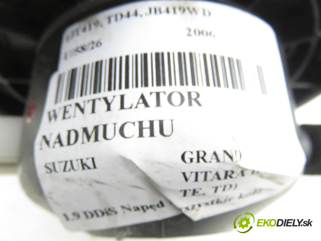 SUZUKI GRAND VITARA II (JT, TE, TD) SUV 2006 95,00 1.9 DDiS 129 4x4 - F9Q 264 1870,00 ventilátor větráku CSA431D009