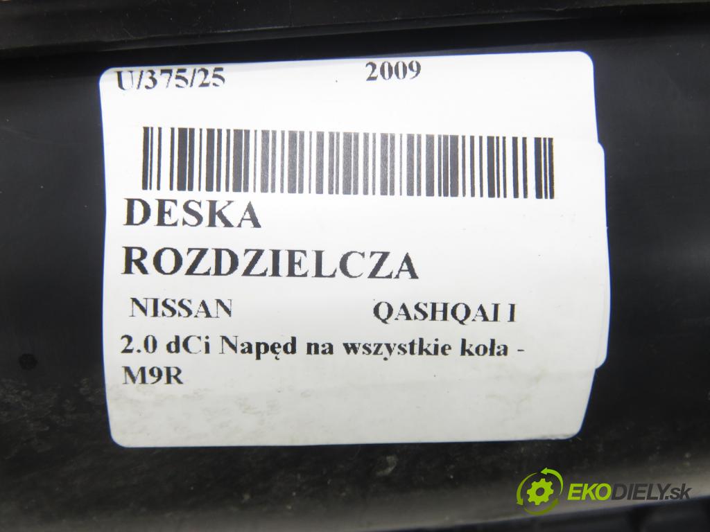NISSAN QASHQAI / QASHQAI +2 I (J10, JJ10) CROSSOVER 2009 110,00 2.0 dCi Napęd na wszystkie koła - M9R 1995,00 doska