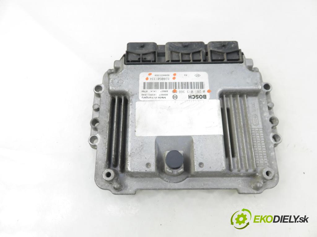 RENAULT SCENIC II (JM0/1_) MINIVAN 2006 96,00 1.9 dCi (JM15) - F9Q 804 1870,00 řídící jednotka motora 0281013366 ; 8200601334