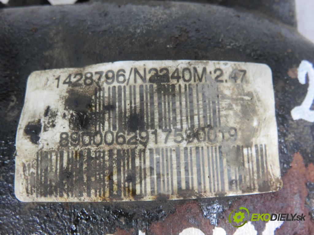 BMW 3 (E46) SEDAN 2001 100,00 320 d 136 - M47 D20 (204D1) 1951,00 diferenciál 1428796 ; 247