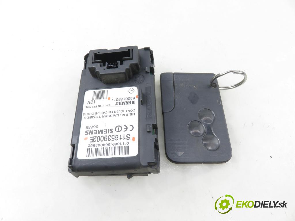 RENAULT SCENIC II (JM0/1_) MINIVAN 2006 96,00 1.9 dCi (JM15) - F9Q 804 1870,00 čítač KARTY: S116539002E ; 8200125077