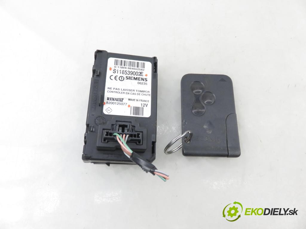 RENAULT SCENIC II (JM0/1_) MINIVAN 2006 96,00 1.9 dCi (JM15) - F9Q 804 1870,00 čítač KARTY: S116539002E ; 8200125077