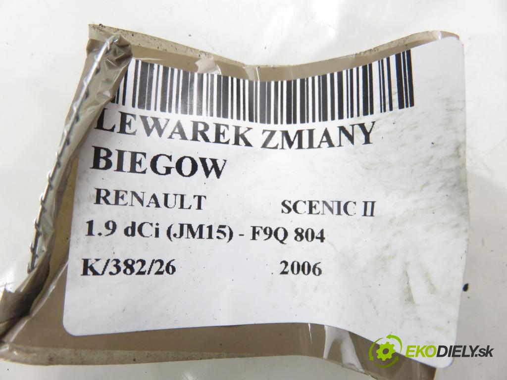 RENAULT SCENIC II (JM0/1_) MINIVAN 2006 96,00 1.9 dCi (JM15) - F9Q 804 1870,00 ZVEDÁK: 8200587252