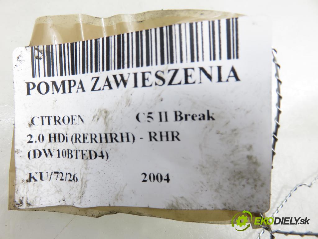 CITROEN C5 II Break (RE_) KOMBI 2004 100,00 2.0 HDi 136 1997,00 Pumpa nápravy