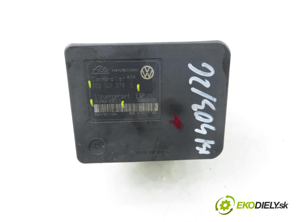 VW GOLF IV (1J1) HB 2002 66,00 1.9 TDI 90 - ALH 1896,00 Pumpa ABS 1C0907379E ; 10096003133 ; 1J0614517E (Pumpa ABS)