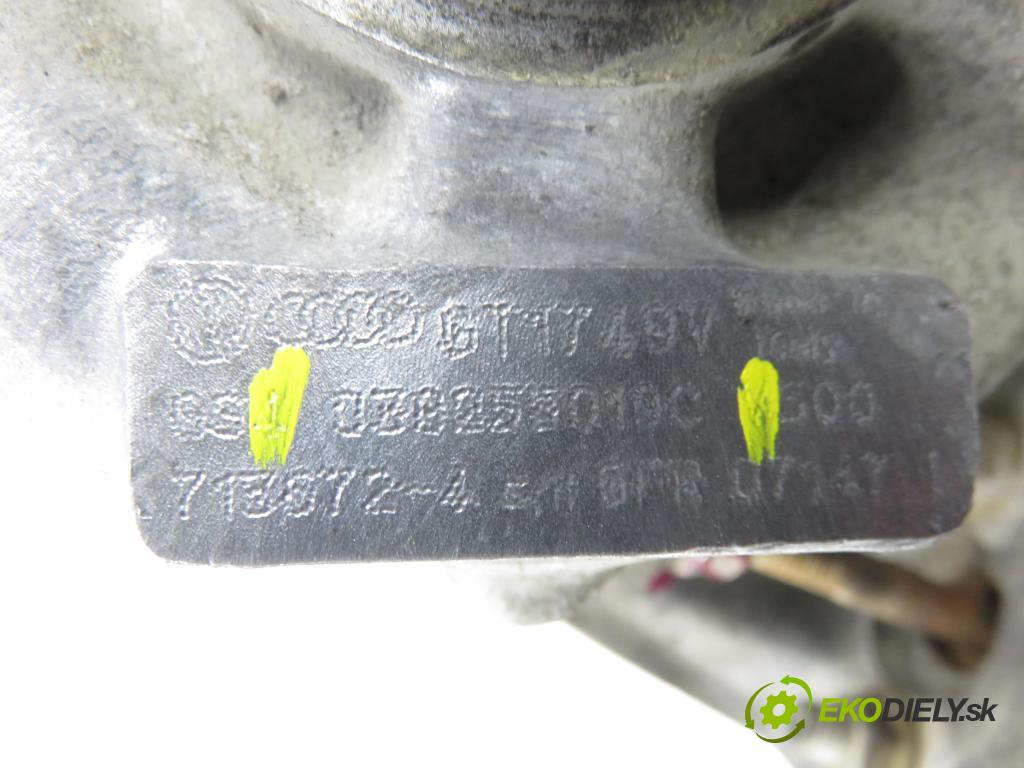 VW GOLF IV (1J1) HB 2002 66,00 1.9 TDI 90 - ALH 1896,00 RYCHLONABÍJEČKA: 038253019C (Kompletní turbodmychadlo)