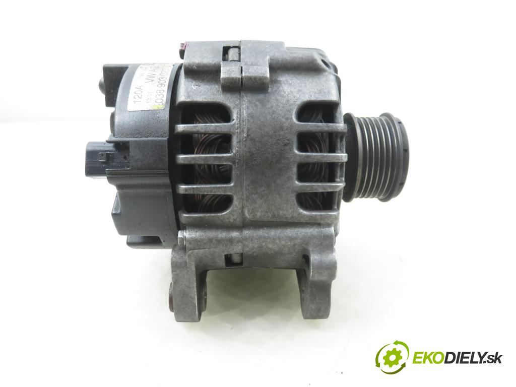 VW GOLF IV (1J1) HB 2002 66,00 1.9 TDI 90 - ALH 1896,00 Alternátor 038903023S (Alternátor)