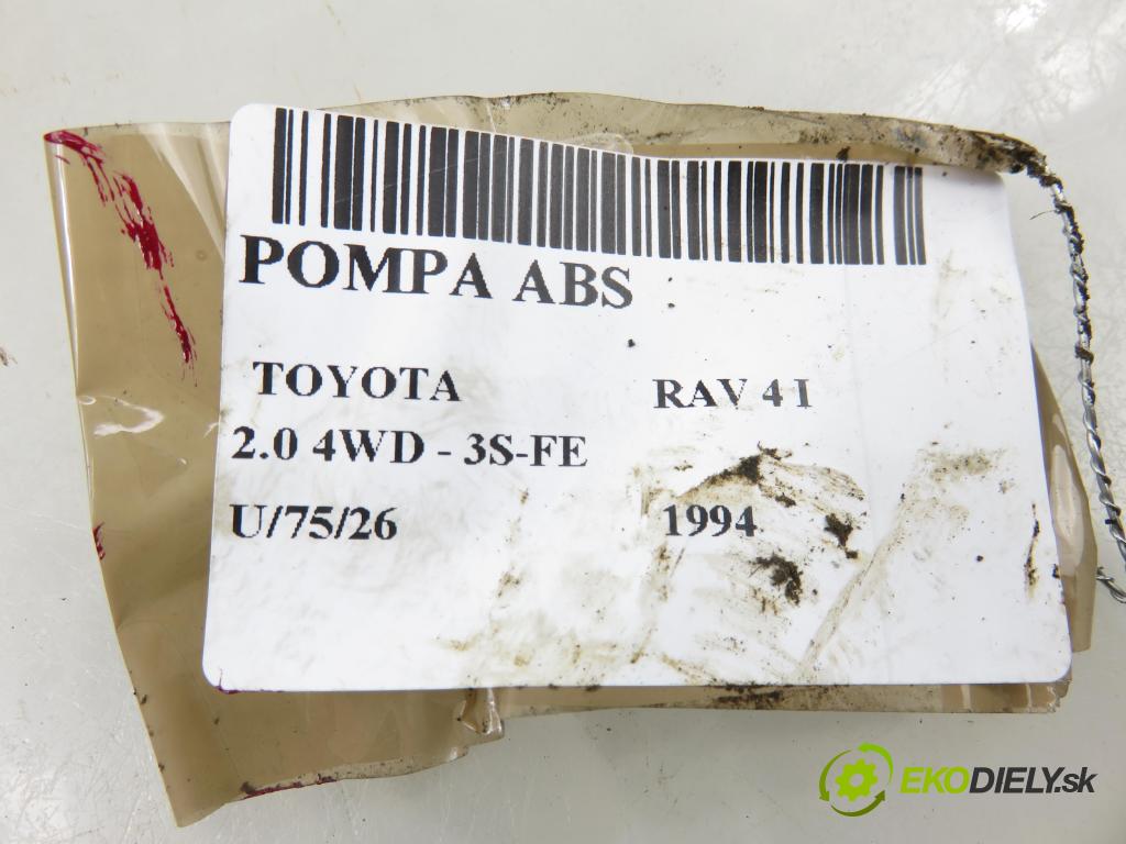 TOYOTA RAV 4 I (_A1_) SUV 1994 95,00 2.0 4WD - 3S-FE 1998,00 pumpa ABS 4451042010 (Pumpa ABS)