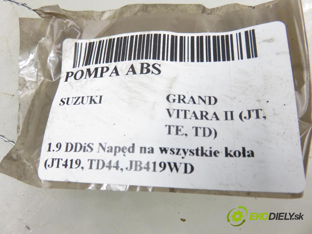 SUZUKI GRAND VITARA II (JT, TE, TD) SUV 2006 95,00 1.9 DDiS 129 4x4 - F9Q 264 1870,00 Pumpa ABS 06210905963 ; 06210203914 (Pumpa ABS)