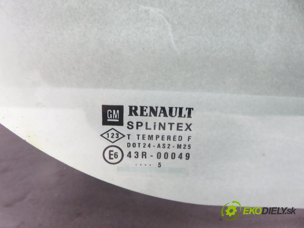 RENAULT TRAFIC II Autobus (JL) BUS 2002 74,00 1.9 dCI 100 (JL0C) - F9Q 760 1870,00 okno levý boční MEDIÁN