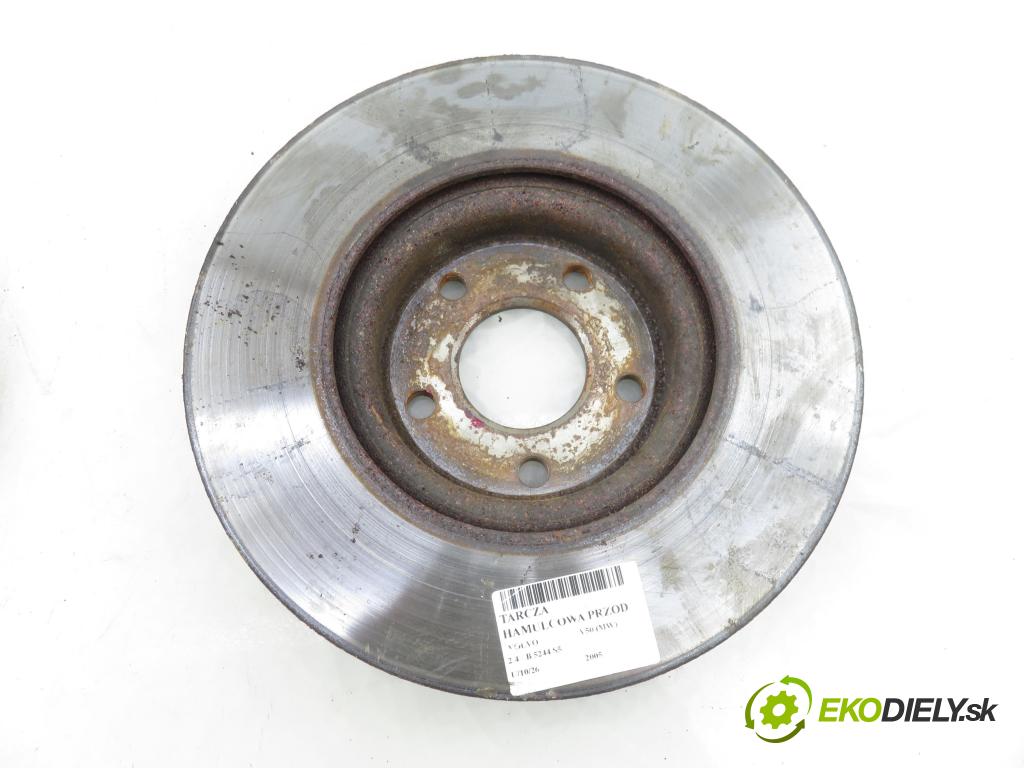 VOLVO V50 (MW) KOMBI 2005 103,00 2.4 - B 5244 S5 2435,00 Lamela kotúč brzdová predný