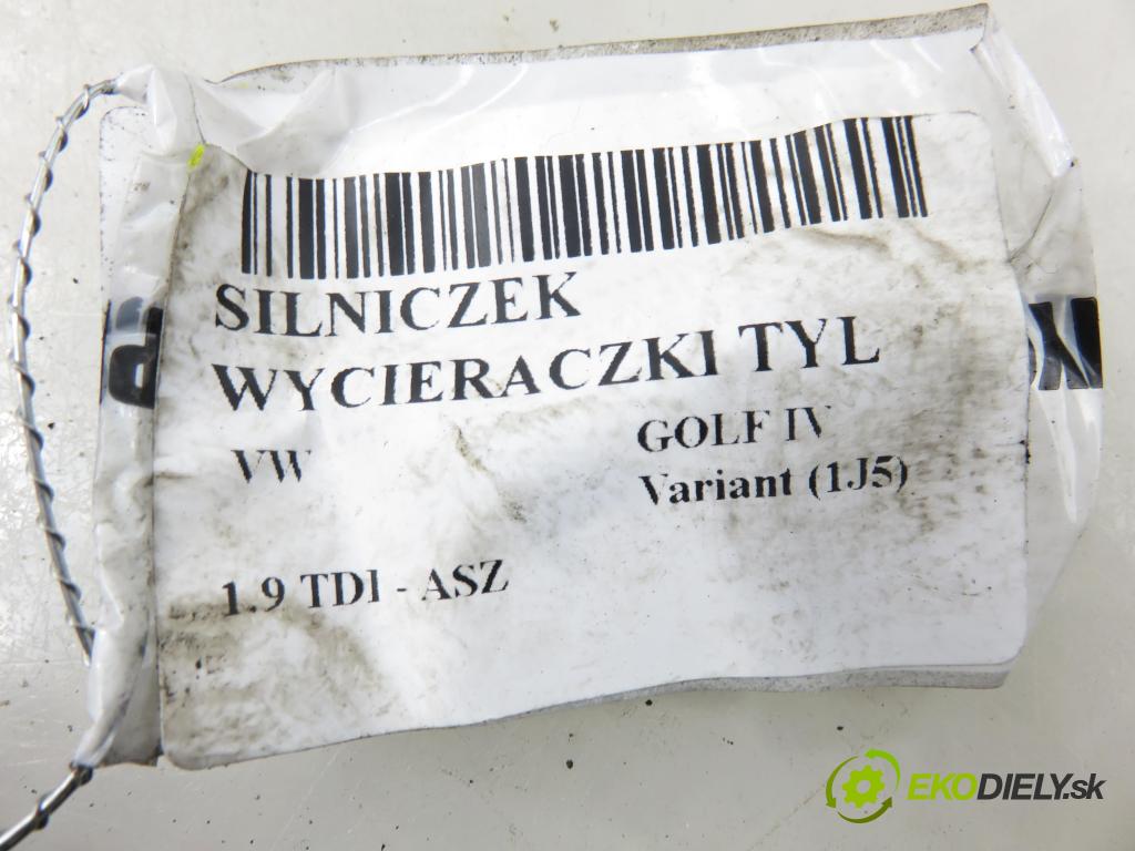 VW GOLF IV Variant (1J5) KOMBI 2002 96,00 1.9 TDI - ASZ 1896,00 Motorček stierače zadné 1J6955711C ; 0390201557
