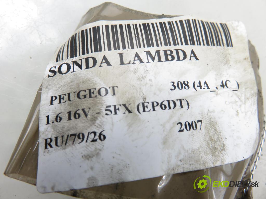 PEUGEOT 308 (4A_, 4C_) HB 2007 110,00 1.6 THP 150 - 5FX (EP6DT) 1598,00 sonda lambda 754986003 ; 0258017112 (Lambda sonda)