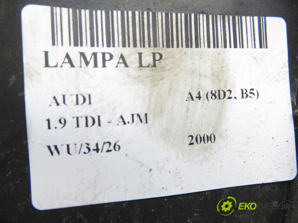 AUDI A4 (8D2, B5) SEDAN 2000 85,00 1.9 TDI - AJM 1896,00 Svetlo LP