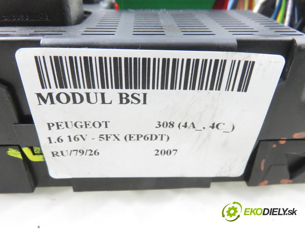 PEUGEOT 308 (4A_, 4C_) HB 2007 110,00 1.6 THP 150 - 5FX (EP6DT) 1598,00 MODUL BSI 9659285280