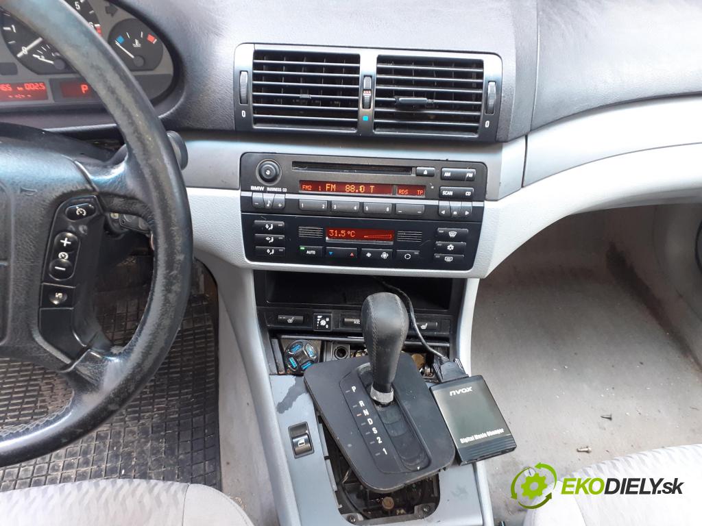 BMW 3 (E46) SEDAN 1999 77,00 316 i 105 - M43 B19 (194E1) 1895,00 převodovka AUTOMATICKÝ 96022318