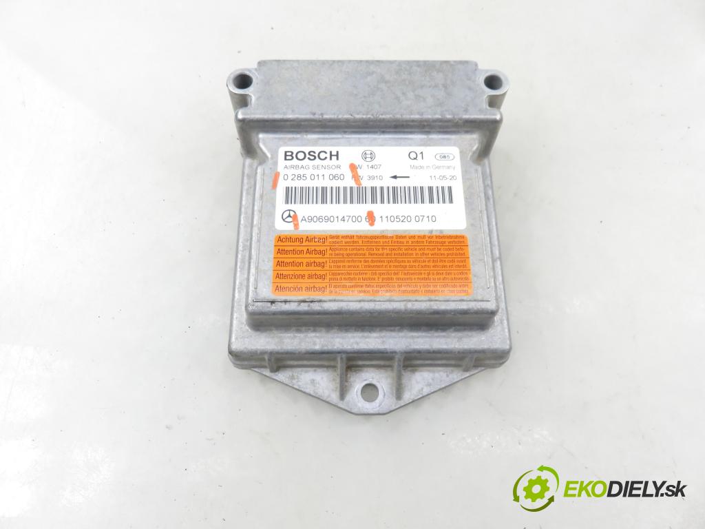 MERCEDES-BENZ SPRINTER 3,5-t Skrzynia (906) FURGON 2011 95,00 313 CDI (906.631, 906.633, 906.635, 906.637) - OM  2143,00 MODUL air BAG 0285011060 ; A9069014700