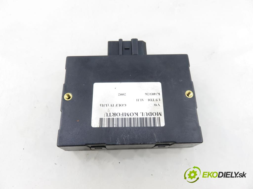 VW GOLF IV (1J1) HB 2002 66,00 1.9 TDI 90 - ALH 1896,00 MODUL komfortu 1J0959799Q
