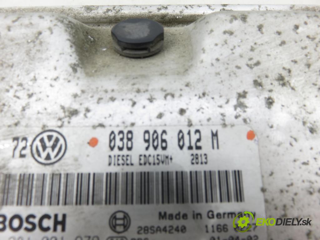 VW GOLF IV (1J1) HB 2002 66,00 1.9 TDI 90 - ALH 1896,00 Riadiaca jednotka Motor 038906012M ; 0281001979