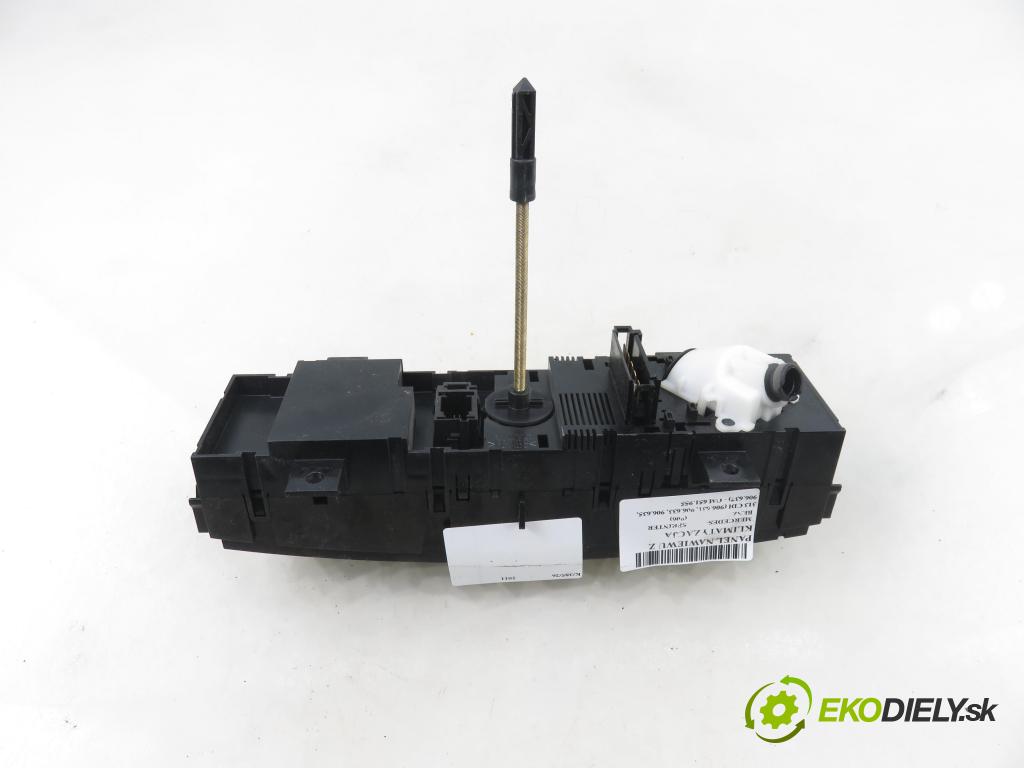 MERCEDES-BENZ SPRINTER 3,5-t Skrzynia (906) FURGON 2011 95,00 313 CDI (906.631, 906.633, 906.635, 906.637) - OM  2143,00 Panel topení KLIMATIZACE: A9068300185KZ