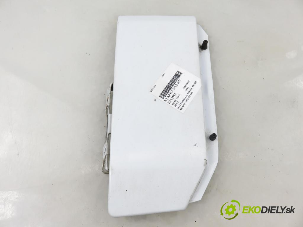 MERCEDES-BENZ SPRINTER 3,5-t Skrzynia (906) FURGON 2011 95,00 313 CDI (906.631, 906.633, 906.635, 906.637) - OM  2143,00 dvířka nádrže paliva  (Klika dveří ostatní)