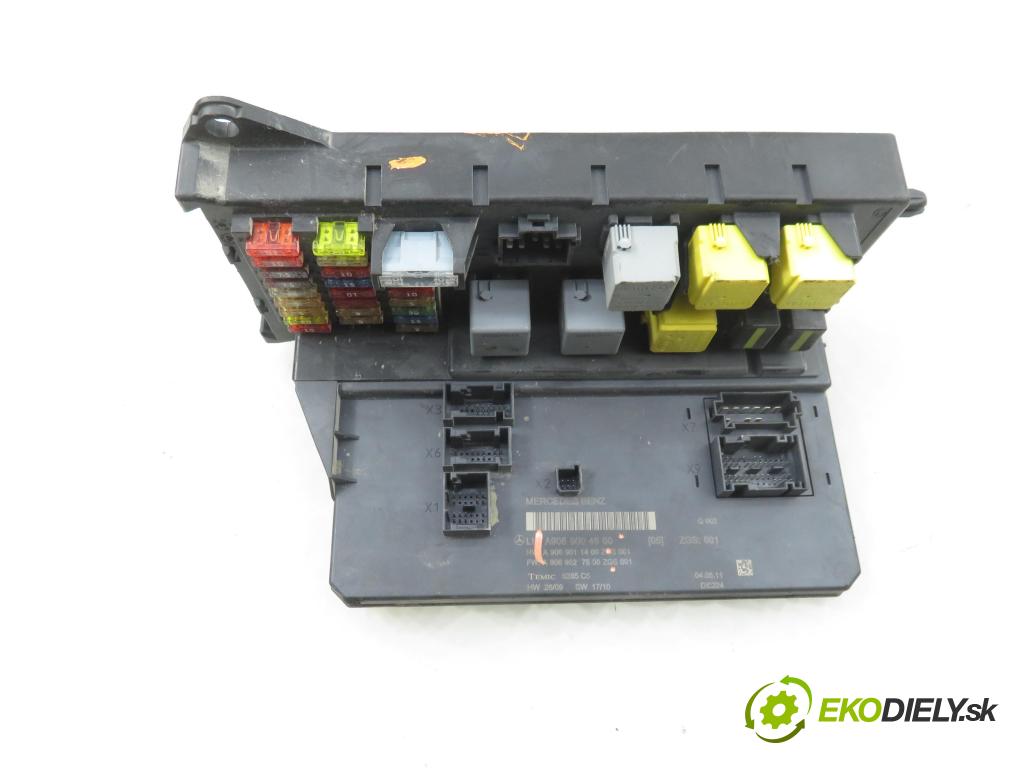 MERCEDES-BENZ SPRINTER 3,5-t Skrzynia (906) FURGON 2011 95,00 313 CDI (906.631, 906.633, 906.635, 906.637) - OM  2143,00 MODUL BSI A9069004600 ; A9069011400