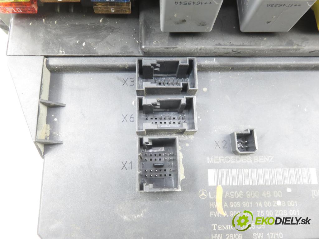 MERCEDES-BENZ SPRINTER 3,5-t Skrzynia (906) FURGON 2011 95,00 313 CDI (906.631, 906.633, 906.635, 906.637) - OM  2143,00 MODUL BSI A9069004600 ; A9069011400