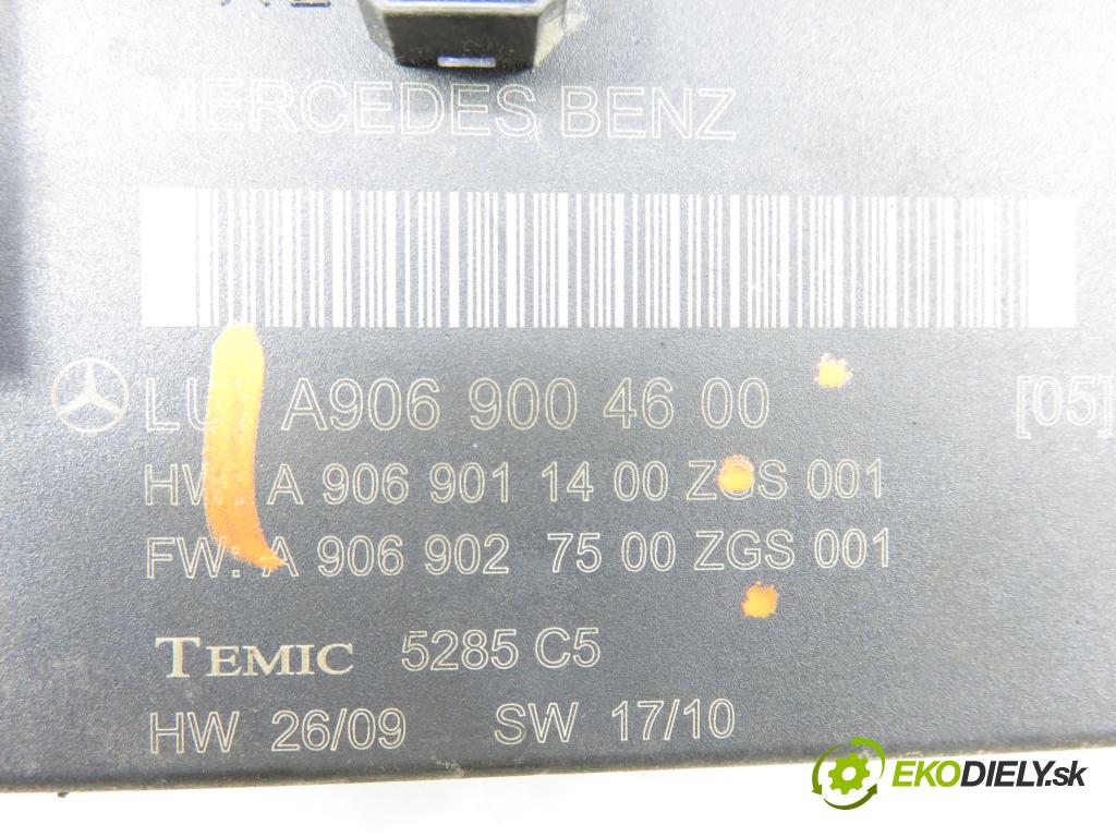 MERCEDES-BENZ SPRINTER 3,5-t Skrzynia (906) FURGON 2011 95,00 313 CDI (906.631, 906.633, 906.635, 906.637) - OM  2143,00 MODUL BSI A9069004600 ; A9069011400