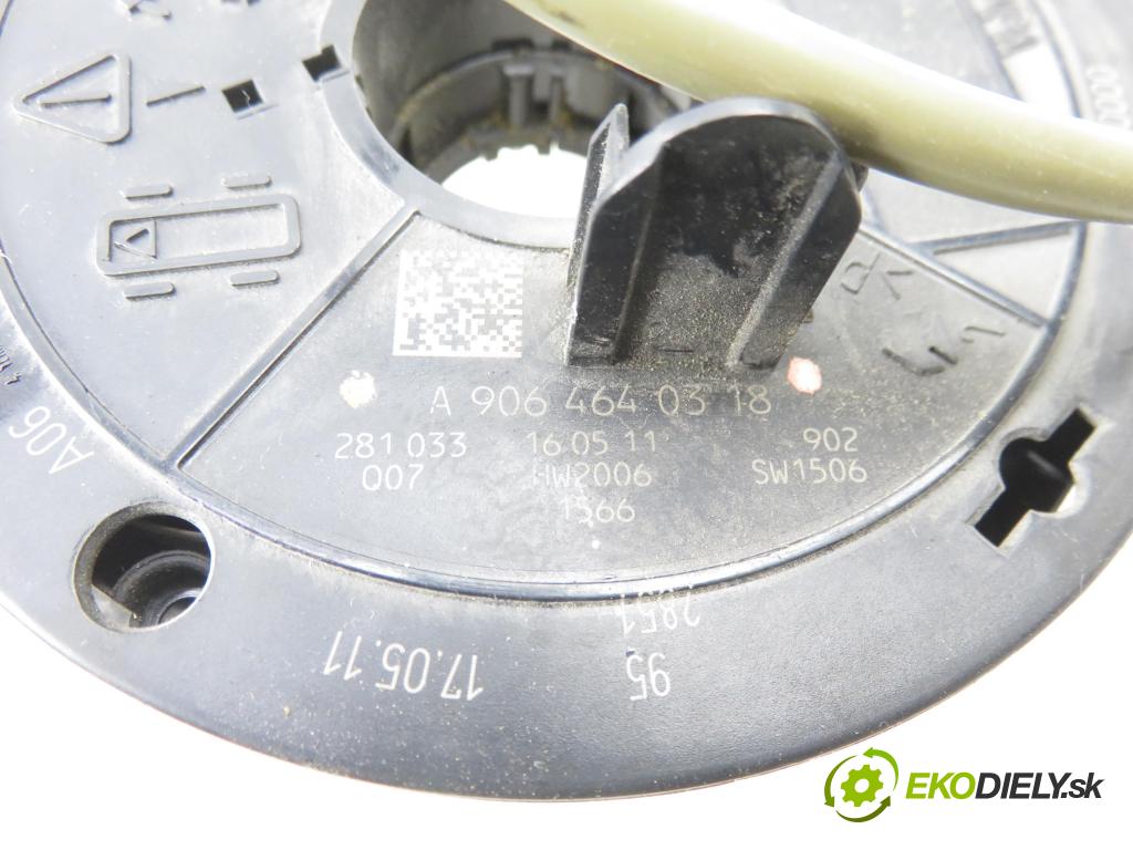 MERCEDES-BENZ SPRINTER 3,5-t Skrzynia (906) FURGON 2011 95,00 313 CDI (906.631, 906.633, 906.635, 906.637) - OM  2143,00 PÁSKA: air BAG A9064640318