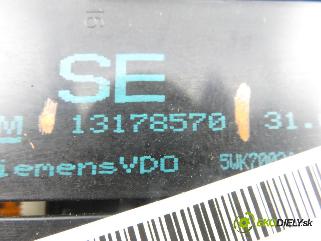 OPEL ZAFIRA B (A05) MINIVAN 2005 88,00 1.9 CDTI 8V 120 - Z 19 DT 1910,00 ZOBRAZIT: 13178570