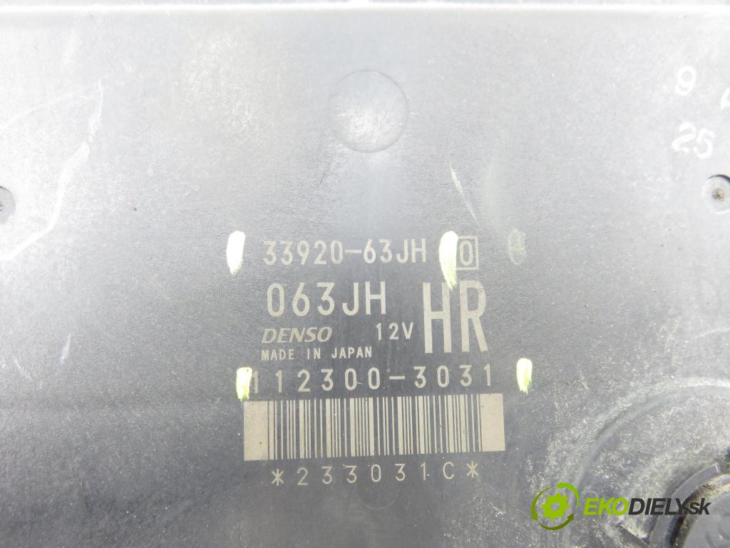 SUZUKI SWIFT III (MZ, EZ) HB 2006 68,00 1.3 4x4 (RS 413) - M13A 1328,00 řídící jednotka motora 3392063JH ; 1123003031