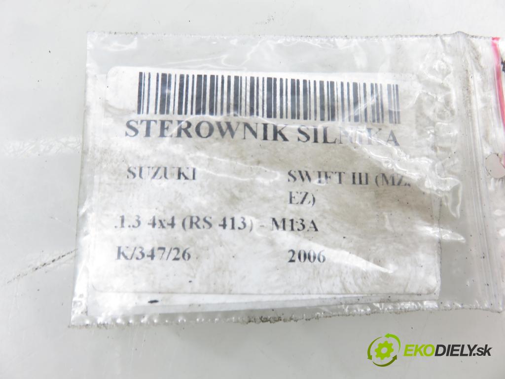 SUZUKI SWIFT III (MZ, EZ) HB 2006 68,00 1.3 4x4 (RS 413) - M13A 1328,00 řídící jednotka motora 3392063JH ; 1123003031