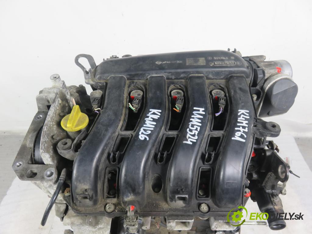 RENAULT SCENIC II (JM0/1_) MINIVAN 2005 0,00 1.6 (JM0C, JM0J, JM1B) - K4M 761 1598,00 Motor benz. K4M761