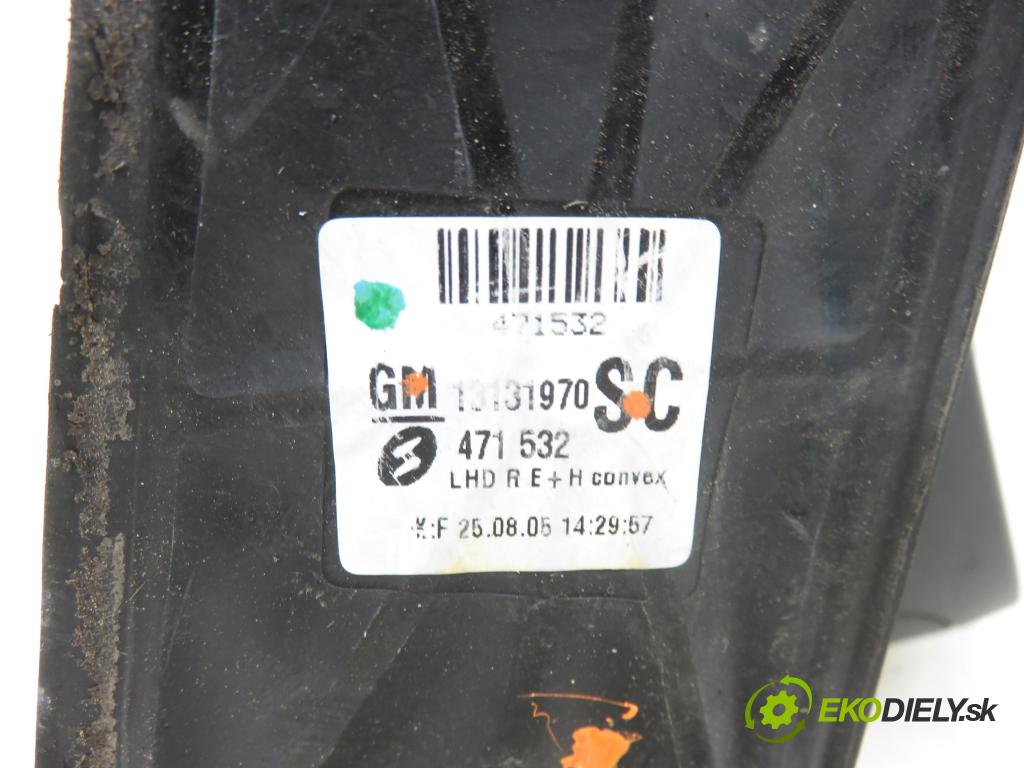 OPEL ZAFIRA B (A05) MINIVAN 2005 88,00 1.9 CDTI 8V 120 - Z 19 DT 1910,00 zpětné zrcátko 13131970SC