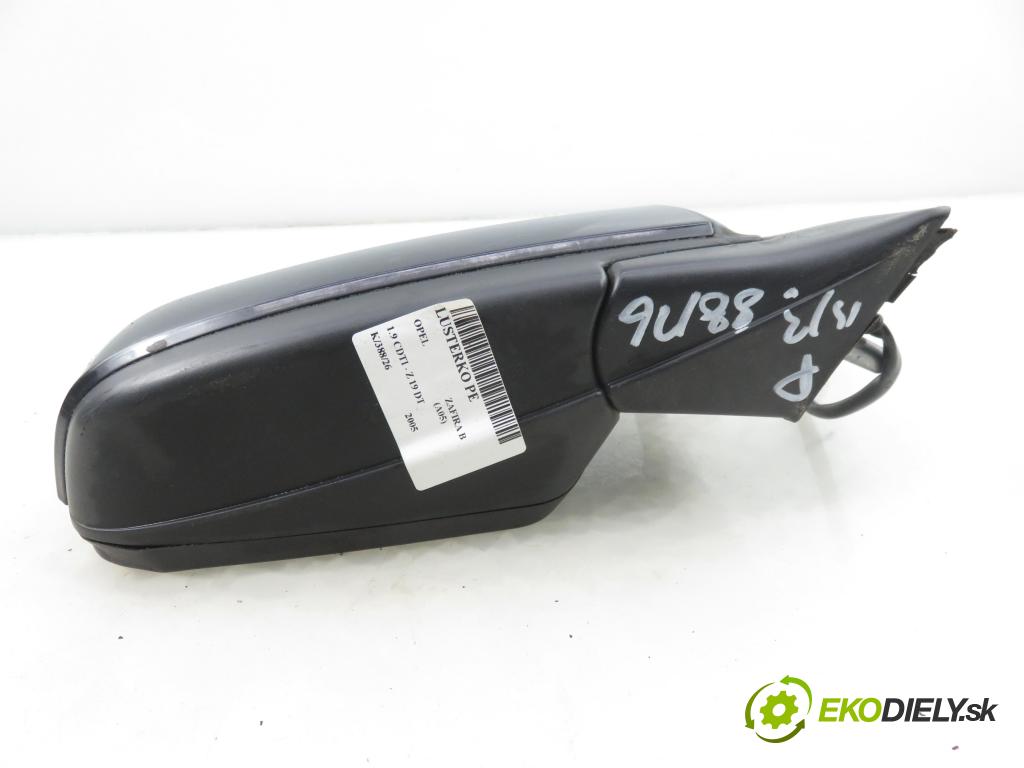 OPEL ZAFIRA B (A05) MINIVAN 2005 88,00 1.9 CDTI 8V 120 - Z 19 DT 1910,00 zpětné zrcátko 13131970SC